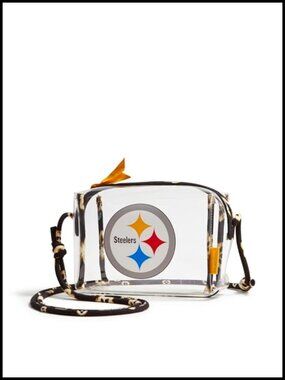 Clear Crossbody Bag NFL Stadium Approved Small Purse Adjustable Strap